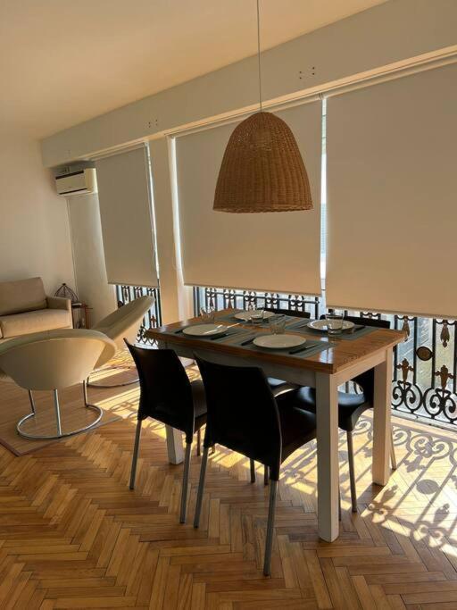 부에노스아이레스 Luminoso Depto Piso 19 Vista Al Rio En Palermo 아파트 외부 사진