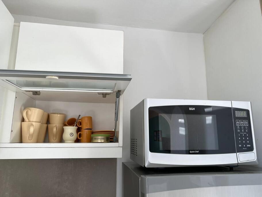 부에노스아이레스 Luminoso Depto Piso 19 Vista Al Rio En Palermo 아파트 외부 사진