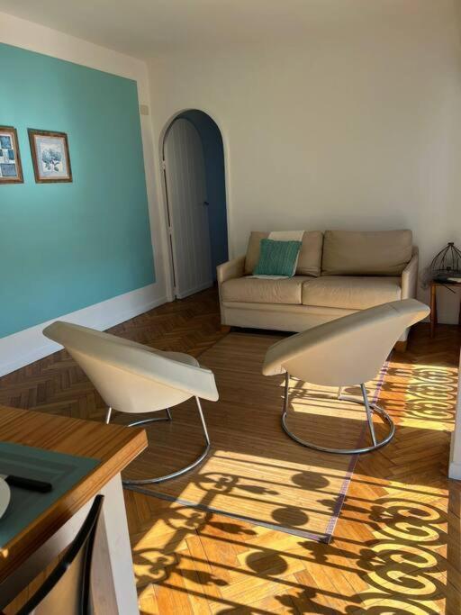 부에노스아이레스 Luminoso Depto Piso 19 Vista Al Rio En Palermo 아파트 외부 사진