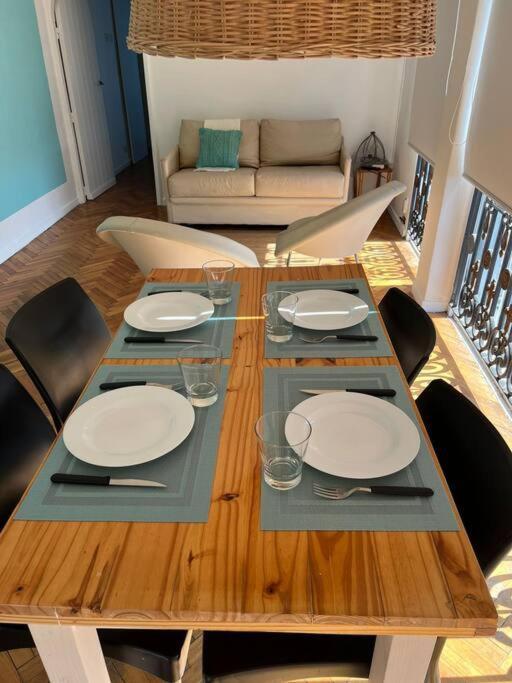 부에노스아이레스 Luminoso Depto Piso 19 Vista Al Rio En Palermo 아파트 외부 사진