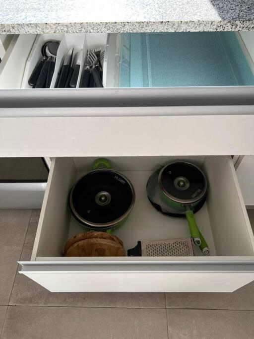 부에노스아이레스 Luminoso Depto Piso 19 Vista Al Rio En Palermo 아파트 외부 사진